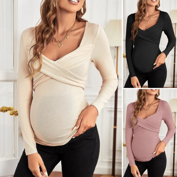 Pull-Over d'allaitement Décontracté