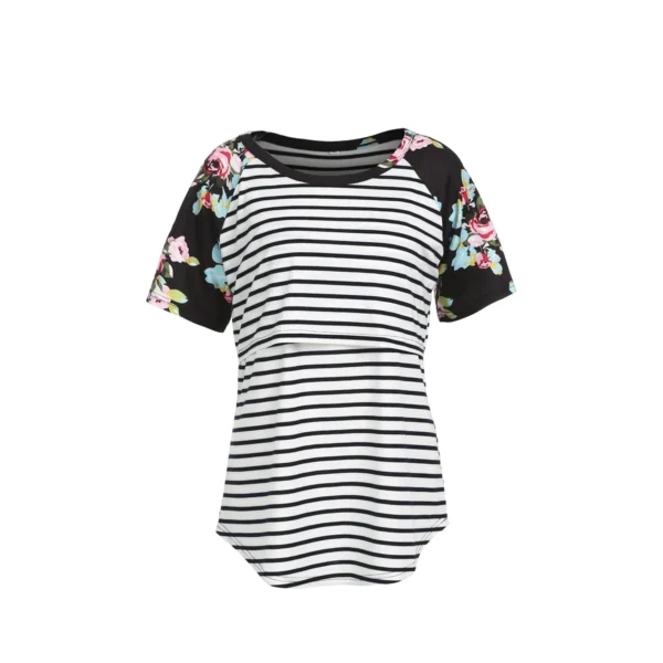 T-shirt d'allaitement style épuré – Image 3