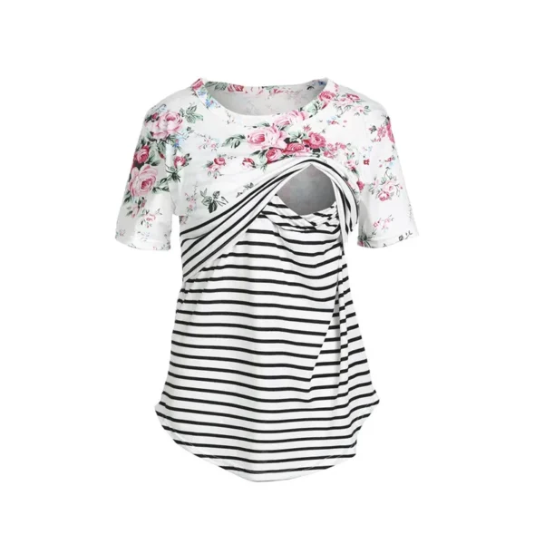 T-shirt d'allaitement style épuré – Image 4
