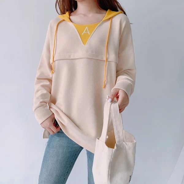 Pull d'Allaitement à Capuche – Image 3
