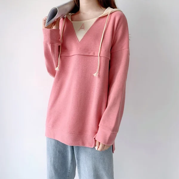 Pull d'Allaitement à Capuche – Image 2