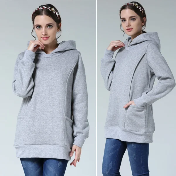 Pull d'allaitement en Coton – Image 3