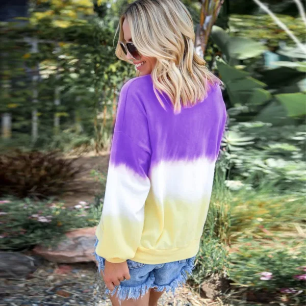 Pull d'allaitement arc-en-ciel – Image 4
