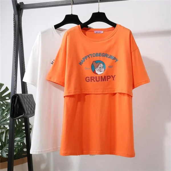 T-shirt d'allaitement léger
