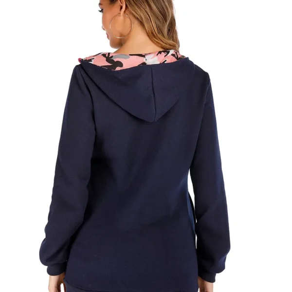 Sweat-shirt d'allaitement avec fermeture – Image 5