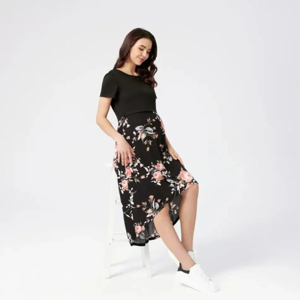 Robe d'allaitement stylée – Image 3