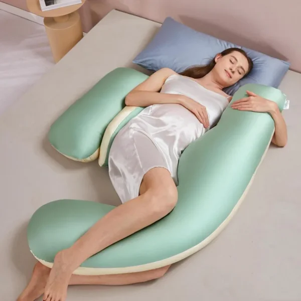 Oreiller de Grossesse et Allaitement en Pur Coton
