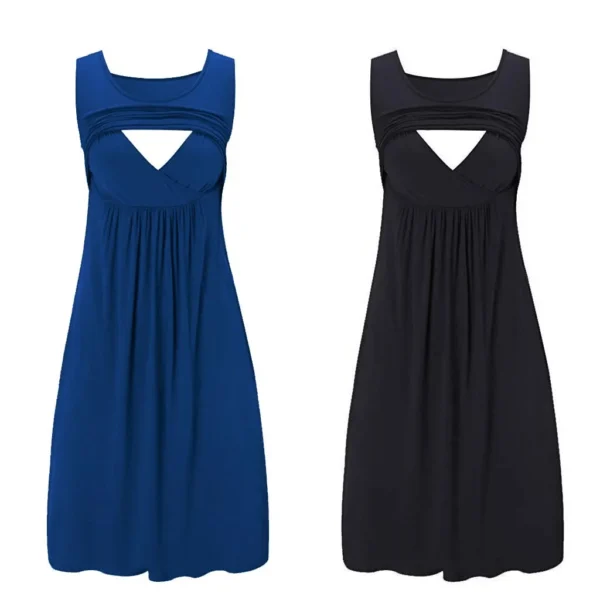 Robe d'allaitement uni