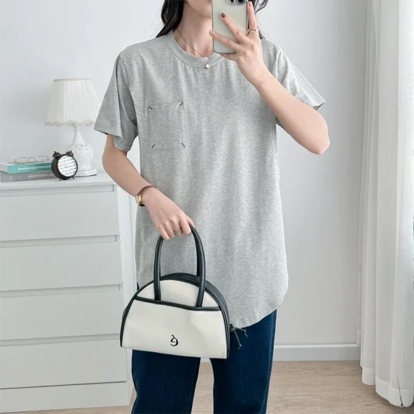 T-shirt d'allaitement élégant – Image 4