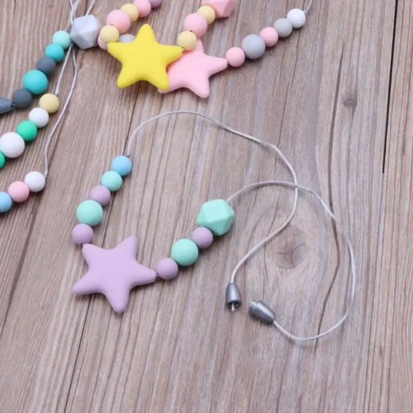 Collier de Dentition en Silicone pour Allaitement – Image 3
