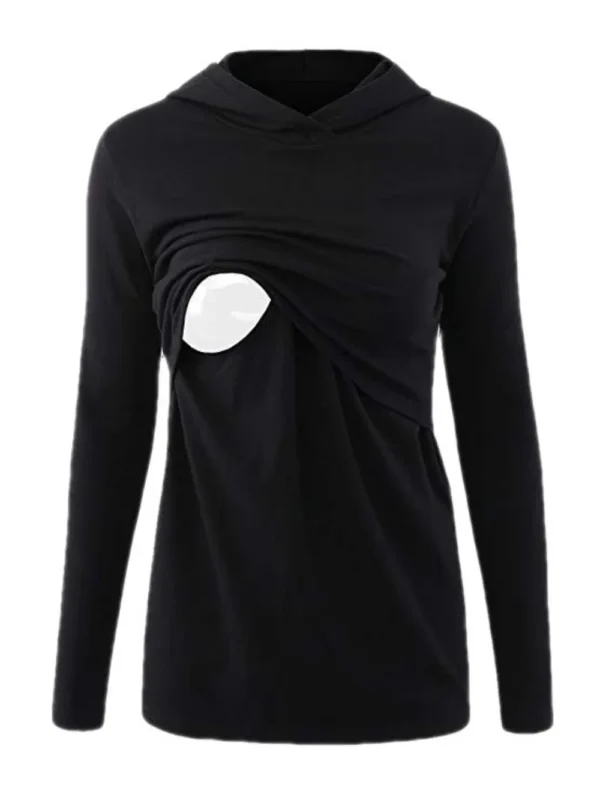 Sweat d'allaitement uni – Image 3