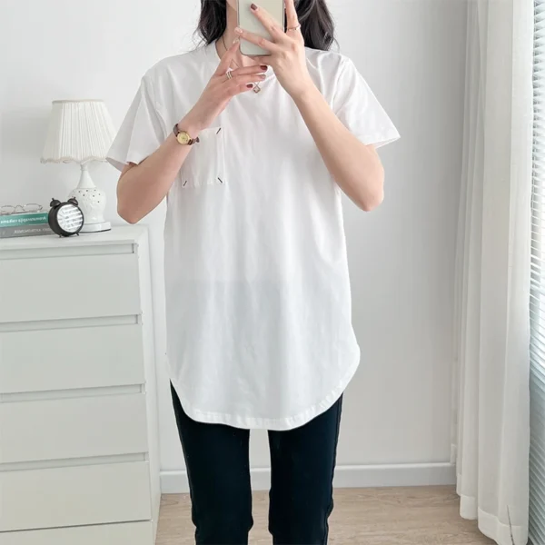 T-shirt d'allaitement élégant – Image 2