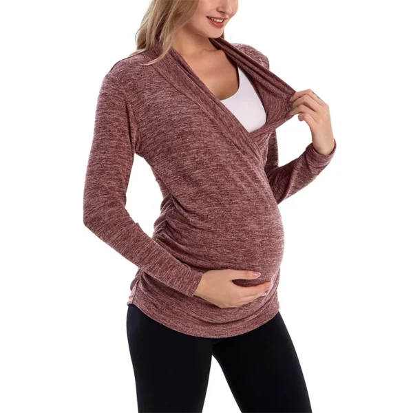 Pull d'allaitement d'hiver – Image 3