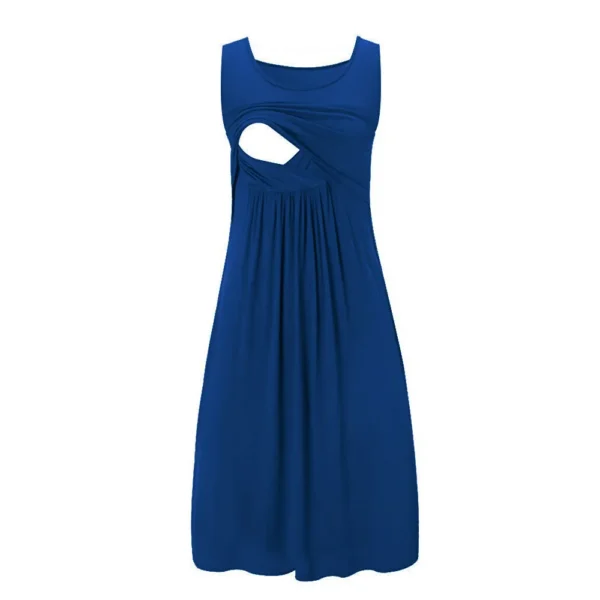 Robe d'allaitement uni – Image 2