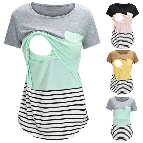 T-shirt d'allaitement mixte