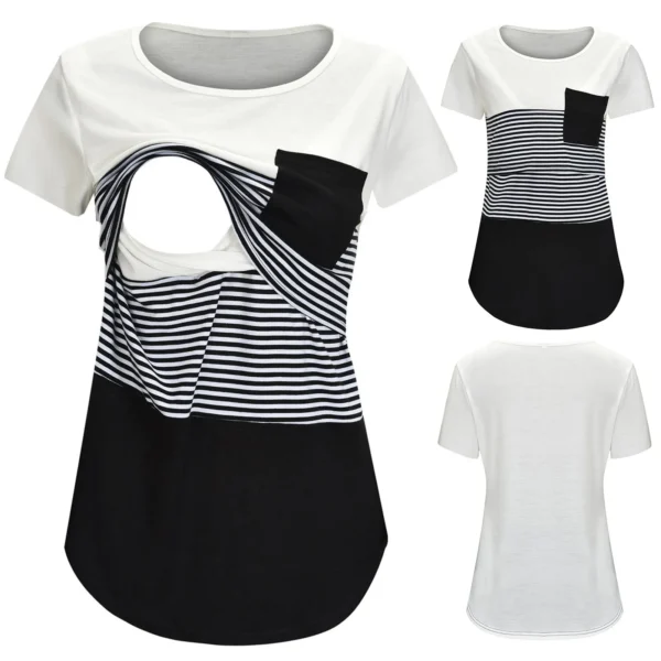 T-shirt d'allaitement mixte – Image 2