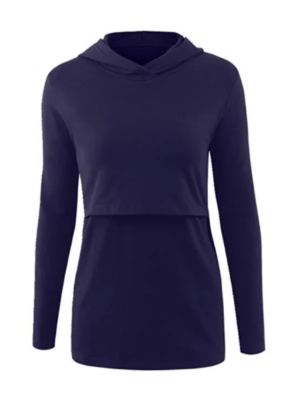 Sweat d'allaitement uni – Image 4