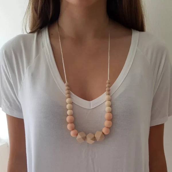 Collier de Dentition en Silicone