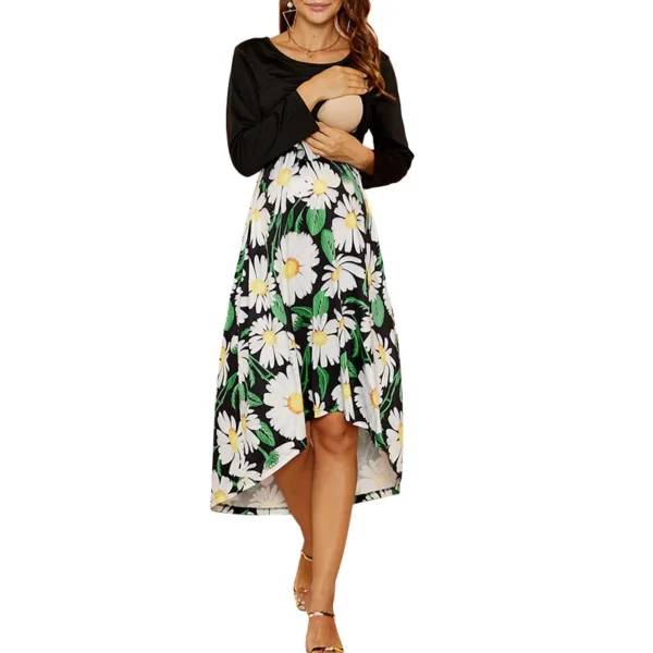 Robe d'Allaitement Imprimée – Image 5