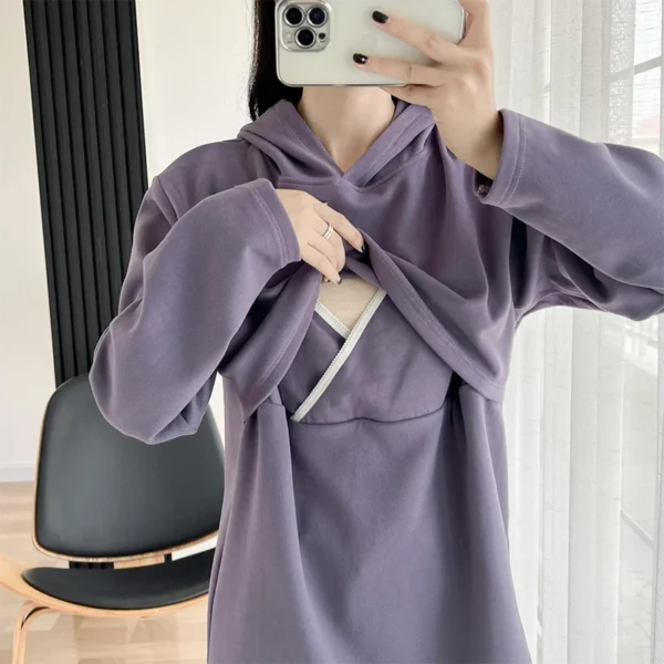 Pull pratique pour allaitement – Image 4