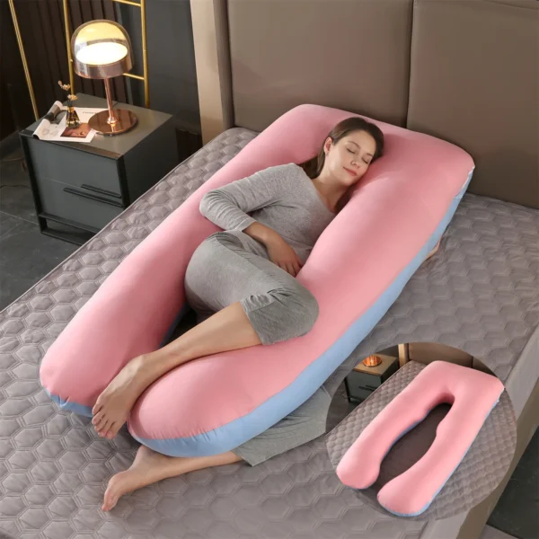 Oreiller d'Allaitement pour Tout le Corps en Forme de U