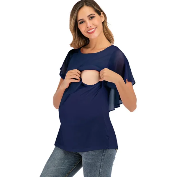 T-shirt d'allaitement fluide – Image 2