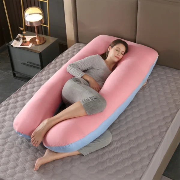 Oreiller d'Allaitement pour Tout le Corps en Forme de U – Image 6