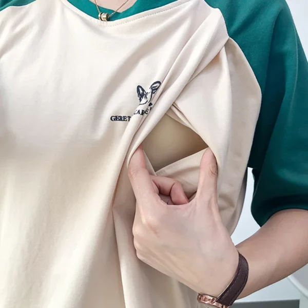 T-shirt d'allaitement pratique – Image 4