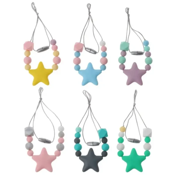 Collier de Dentition en Silicone pour Allaitement – Image 7