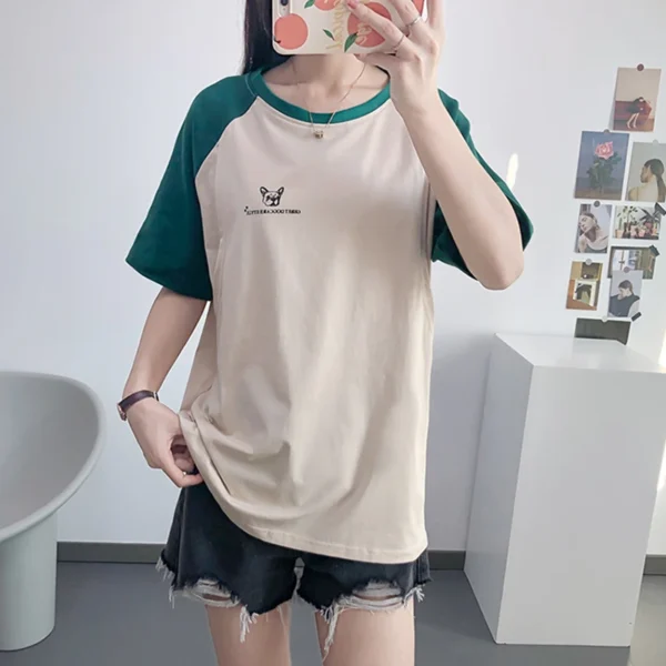 T-shirt d'allaitement pratique