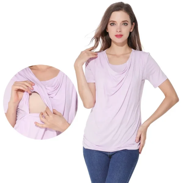 T-shirt d'Allaitement stylé – Image 2