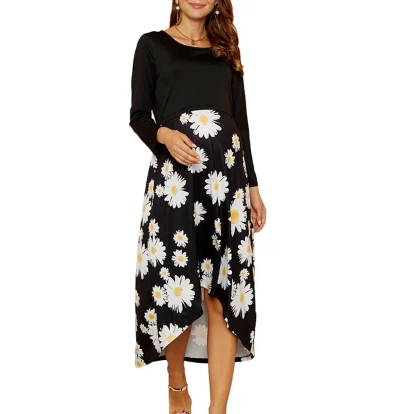 Robe d'Allaitement Imprimée – Image 3
