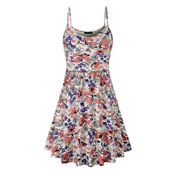 Robe d'allaitement courte fleuri – Image 4