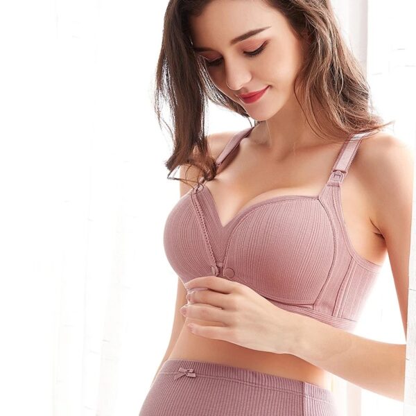 Soutien-Gorge d'Allaitement en Coton